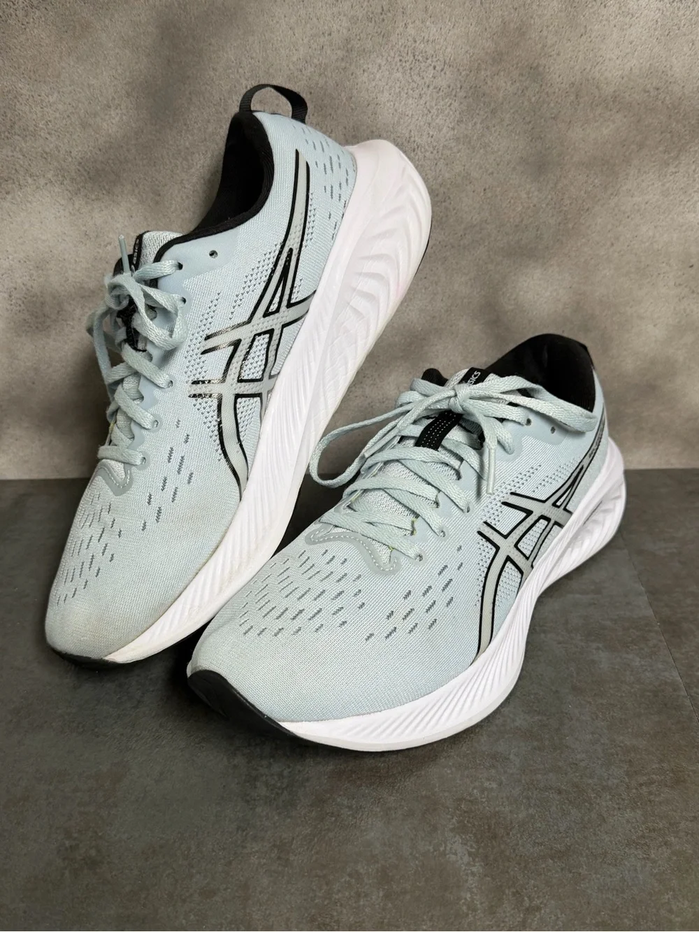 Asics Gel-Excite 10 Men's Cool Grey/Black Running Shoes 1011B600 Size 9